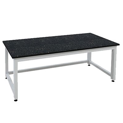 طاولة ذات قوائم مربعة على شكل H